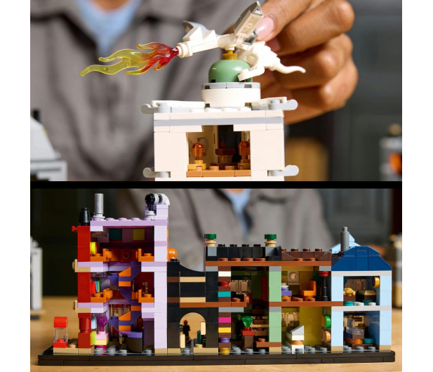 LEGO Harry Potter 76444 Magiczne sklepy na Ulicy Pokątnej - 1284244 - zdjęcie 4